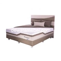 Healty Bed Set Size 120 - Therapedic Therawrap F / Brown